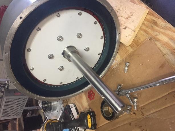 Permanent magnet alternator assembly for the HKPG drivetrain